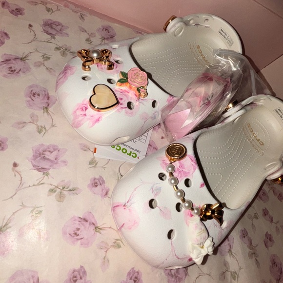 LoveShackFancy x crocs ballet flats / sandles / shoes women’s size 6 - Picture 4 of 7